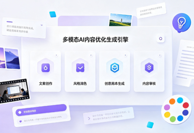南长区AI智能内容优化创新 多模态生成技术丰富数字内容创作生态